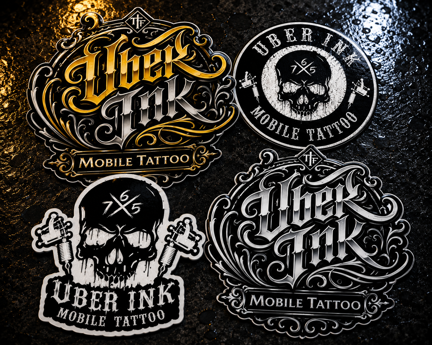 Uber Ink sticker set