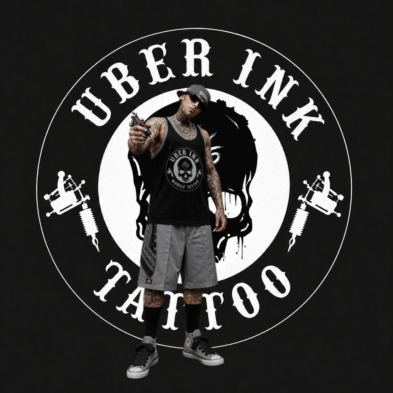 Uber Ink tank logo apparel photo